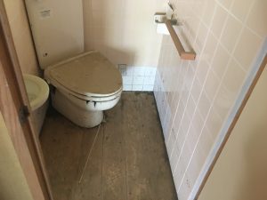 トイレクリーニング前