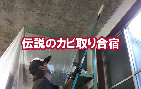 インク工場のカビ処理